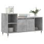 Preview: TV-Schrank Betongrau 100x35x55 cm Holzwerkstoff