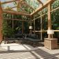 Preview: ARDEBO.de - 6-tlg. Garten-Lounge-Set mit Kissen Poly Rattan Grau