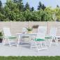 Preview: ARDEBO.de - Gartenstuhl-Kissen 4 Stk. Grün 40x40x3 cm Oxford-Gewebe