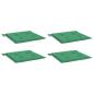 Preview: Gartenstuhl-Kissen 4 Stk. Grün 40x40x3 cm Oxford-Gewebe