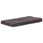 Preview: Palettenkissen Baumwolle 120×80×10 cm Anthrazit