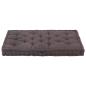 Preview: Palettenkissen Baumwolle 120×80×10 cm Anthrazit