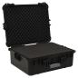 Preview: Flugkoffer Tragbar Schwarz 55x43x21 cm PP