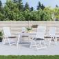 Preview: ARDEBO.de - Gartenstuhl-Kissen 4 Stk. Anthrazit 50x50x3 cm Oxford-Gewebe