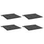 Preview: Gartenstuhl-Kissen 4 Stk. Anthrazit 50x50x3 cm Oxford-Gewebe