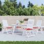 Preview: ARDEBO.de - Gartenstuhl-Kissen 4 Stk. Rot 50x50x3 cm Oxford-Gewebe
