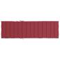 Preview: Sonnenliegen-Auflage Weinrot 200x50x3 cm Oxford-Gewebe