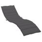 Preview: Sonnenliegen-Auflage Anthrazit 200x70x3 cm Oxford-Gewebe