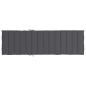Preview: Sonnenliegen-Auflage Anthrazit 200x70x3 cm Oxford-Gewebe
