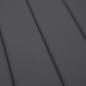 Preview: Sonnenliegen-Auflage Anthrazit 200x70x3 cm Oxford-Gewebe