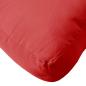 Preview: Palettenkissen Rot Oxford-Gewebe
