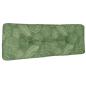 Preview: Palettenkissen Blattmuster 120x40x12 cm Stoff