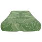 Preview: Palettenkissen Blattmuster 120x40x12 cm Stoff