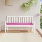 Preview: ARDEBO.de - Gartenbank-Auflage Rosa 150x50x7 cm Oxford-Gewebe