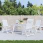 Preview: ARDEBO.de - Stuhlkissen 4 Stk. Blattmuster 50x50x3 cm Stoff
