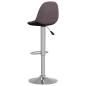 Preview: Barhocker 2 Stk. Taupe Stoff