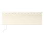 Preview: Markise Automatisch mit Rollo LED Windsensor 4x3 m Creme