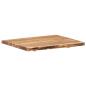 Preview: Tischplatte Massivholz Akazie 80x(50-60)x3,8 cm