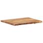 Preview: Tischplatte Massivholz Akazie 80x(50-60)x3,8 cm