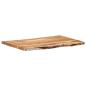Preview: Tischplatte Massivholz Akazie 100x(50-60)x3,8 cm
