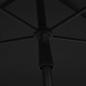 Preview: Sonnenschirm mit Mast 210x140 cm Anthrazit