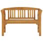 Preview: Rosenbank 1 -Sitzer 114 cm Solid acacia wood Natural