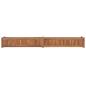 Preview: Hochbeet 200x30x25 cm Massivholz Teak
