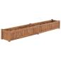 Preview: Hochbeet 200x30x25 cm Massivholz Teak