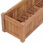 Preview: Hochbeet 200x30x25 cm Massivholz Teak