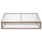 Preview: Gewächshaus Grau 110x56x39 cm Tannenholz