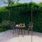 Preview: ARDEBO.de - Garten-Pergola Antik-Braun 4x3x2,5 m Eisen