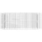Preview: Gabionen-Hochbeet Verzinktes Eisen 260x50x100 cm