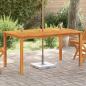 Preview: ARDEBO.de - Gartentisch 150x90x74 cm Massivholz Akazie