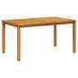 Preview: Gartentisch 150x90x74 cm Massivholz Akazie