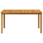 Preview: Gartentisch 150x90x74 cm Massivholz Akazie