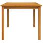 Preview: Gartentisch 150x90x74 cm Massivholz Akazie