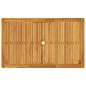 Preview: Gartentisch 150x90x74 cm Massivholz Akazie