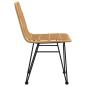 Preview: Gartenstühle 2 Stk. 48x62x84 cm PE-Rattan