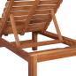 Preview: Sonnenliege Massivholz Teak