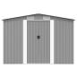 Preview: Gartenhaus 257x298x178 cm Metall Grau