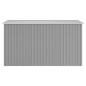 Preview: Gartenhaus 257x298x178 cm Metall Grau