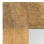 Preview: Spiegel Mangoholz Massiv 50 x 50 cm