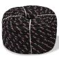 Preview: ARDEBO.de - Bootsseil Polypropylen 6 mm 100 m Schwarz