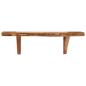 Preview: Wandregale 2 Stk. 60 x 20 x 18 cm Massivholz Akazie