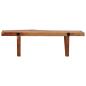 Preview: Wandregale 2 Stk. 60 x 20 x 18 cm Massivholz Akazie