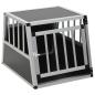 Preview: Hundetransportbox mit Einzeltür 54 x 69 x 50 cm