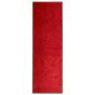 Preview: ARDEBO.de - Fußmatte Waschbar Rot 60x180 cm
