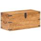 Preview: ARDEBO.de - Truhe 90x40x40 cm Massivholz Akazie