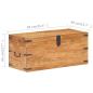 Preview: Truhe 90x40x40 cm Massivholz Akazie