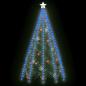 Preview: Weihnachtsbaum-Lichternetz mit 300 LEDs Blau 300 cm